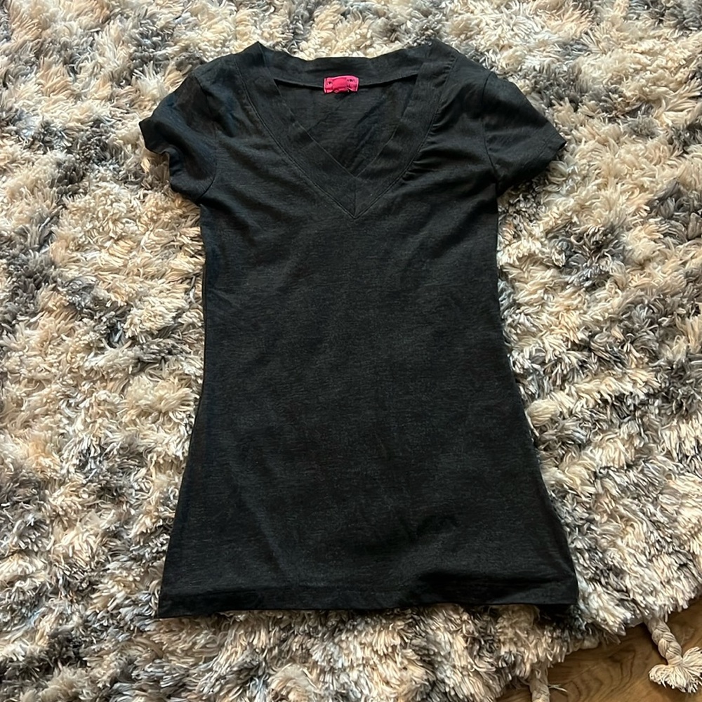 V neck shirt